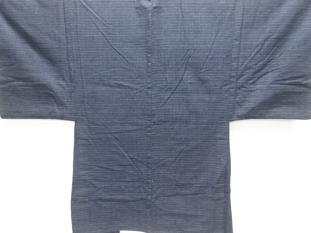 JAPANESE KIMONO / ANTIQUE MENS HAORI / COTTON / KURUME SHOSEI KASURI